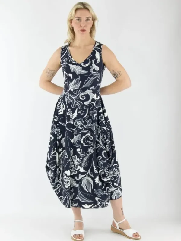 High dresses AT LENGTH S21810 Blue