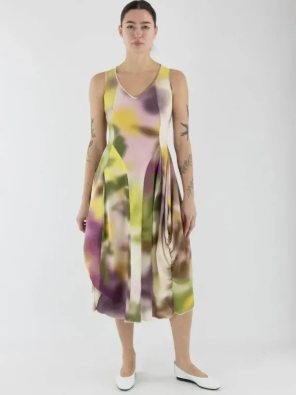 High dresses AT LENGTH S21810 Purple