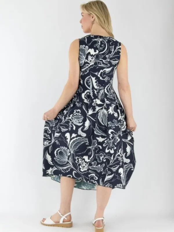 High dresses AT LENGTH S21810 Blue