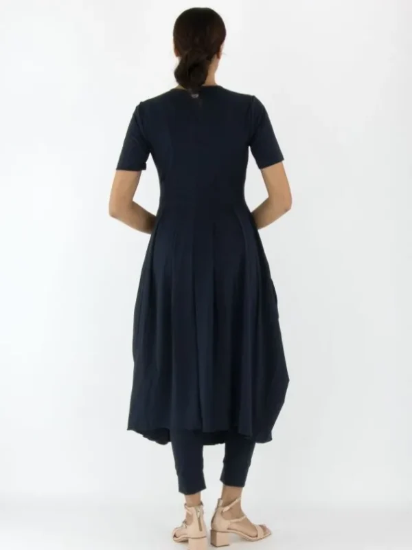 High dresses AT LENGTH S21808 Blue