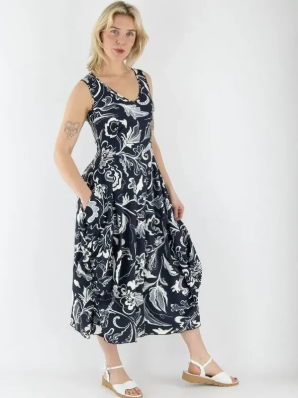 High dresses AT LENGTH S21810 Blue