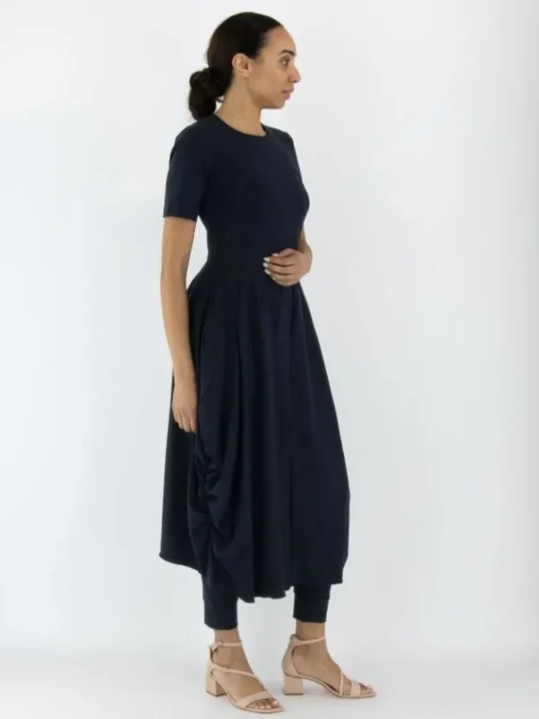 High dresses AT LENGTH S21808 Blue