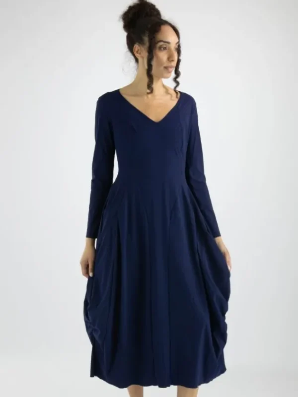 High dresses AT LENGTH S21777 Blue