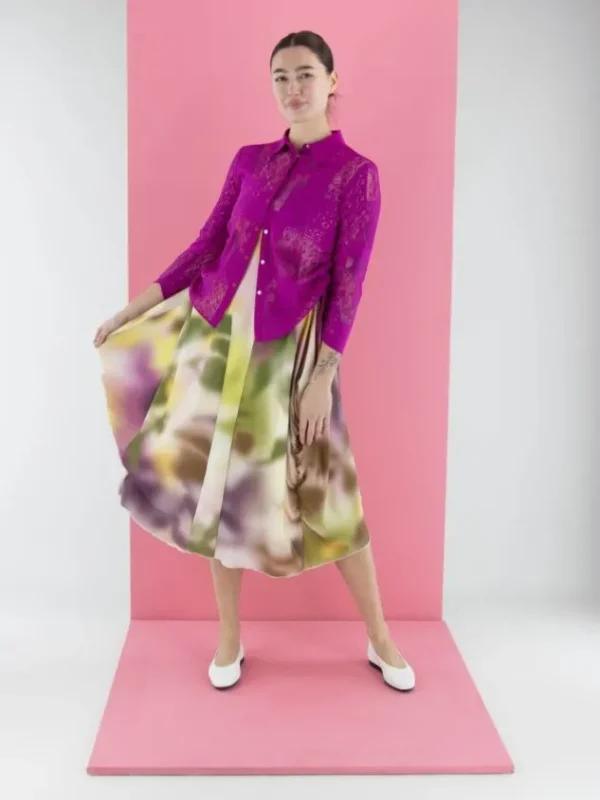 High dresses AT LENGTH S21810 Purple