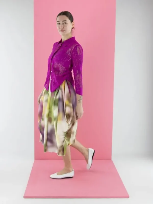 High dresses AT LENGTH S21810 Purple