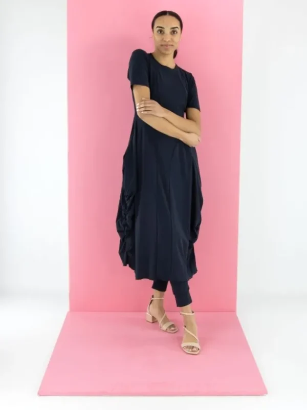 High dresses AT LENGTH S21808 Blue