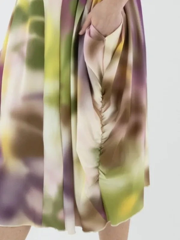 High dresses AT LENGTH S21810 Purple