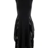 High dresses FAVOUR S21806 Black