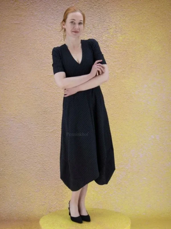 High dresses KNOWING S21686 Blue
