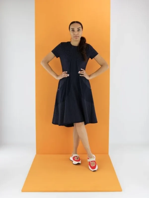 High dresses PARADISE S21811 Blue