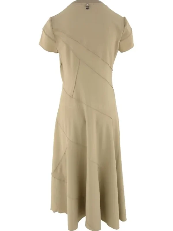 High dresses TEASE 21623 Beige