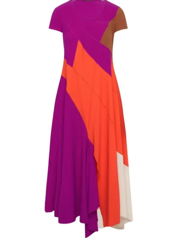 High dresses TEASE S21687 Purple