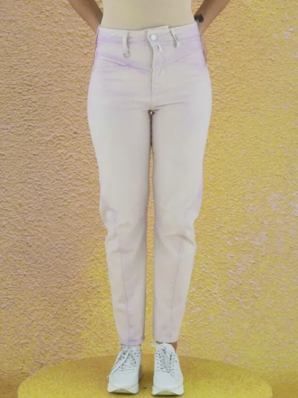 High jeans ABSCOND 702762 Pink