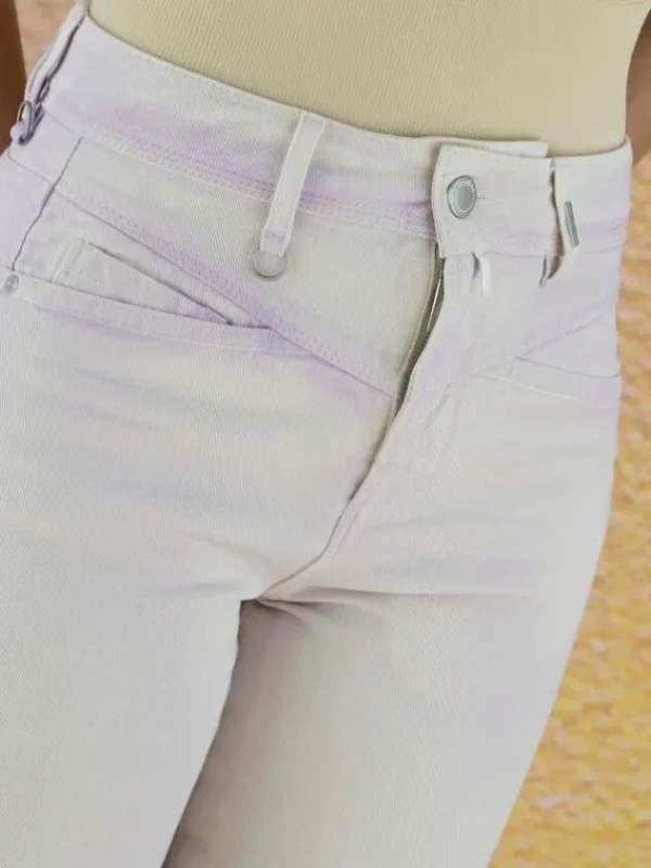High jeans ABSCOND 702762 Pink