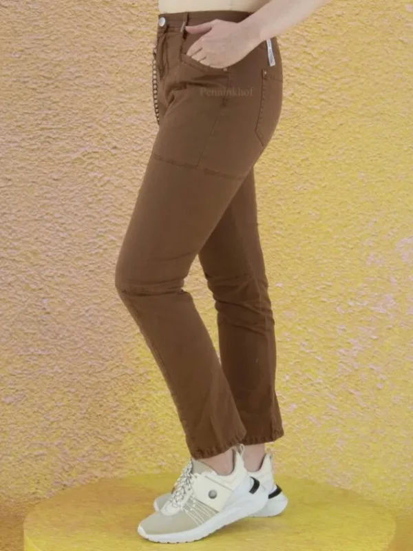 High jeans CHASE 702759 Brown