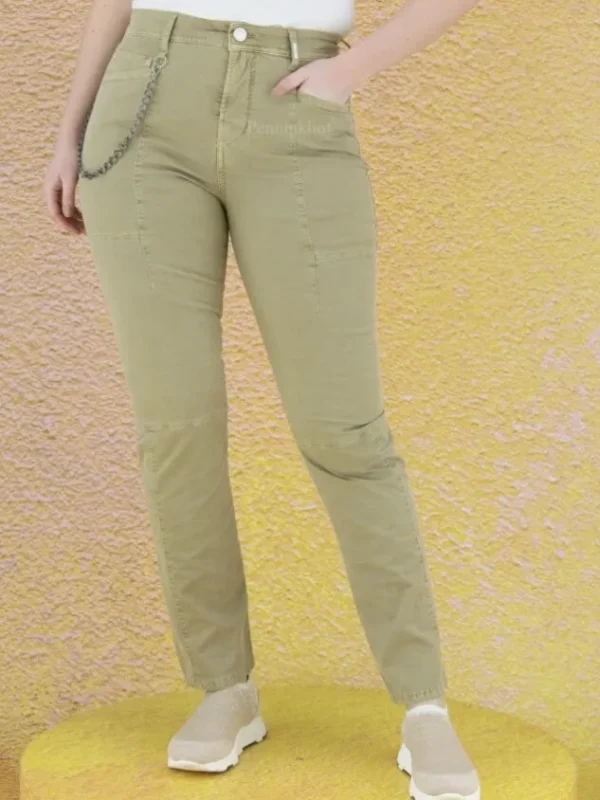 High jeans CHASE 702759 Taupe