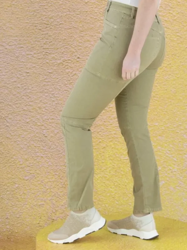 High jeans CHASE 702759 Taupe