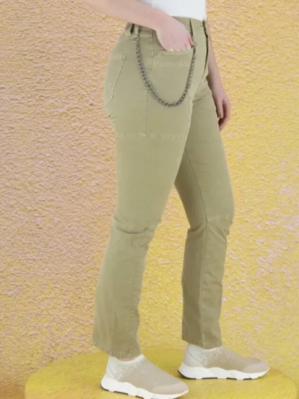 High jeans CHASE 702759 Taupe