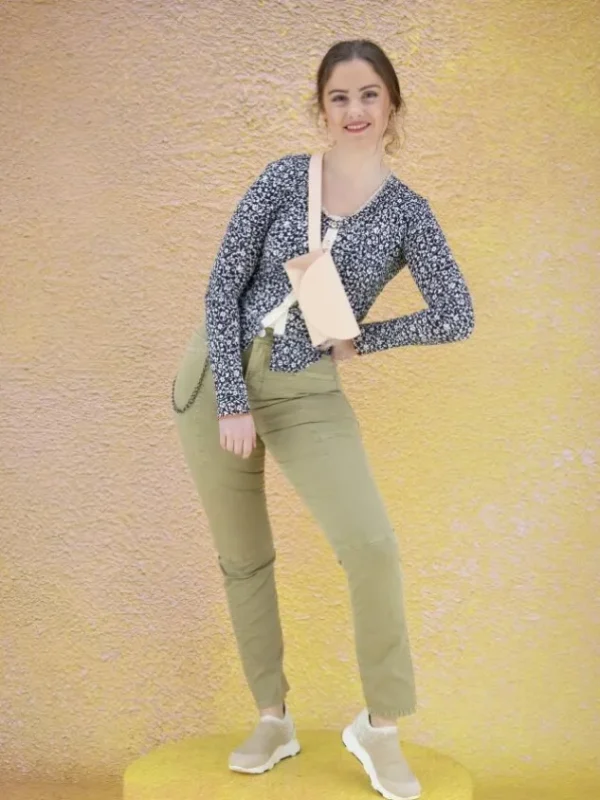 High jeans CHASE 702759 Taupe
