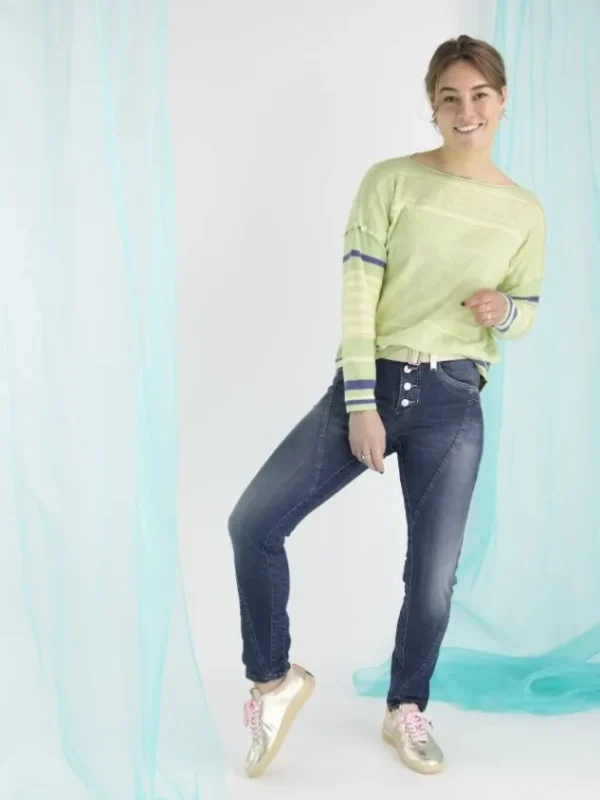High jeans VESPA 702864 Blue