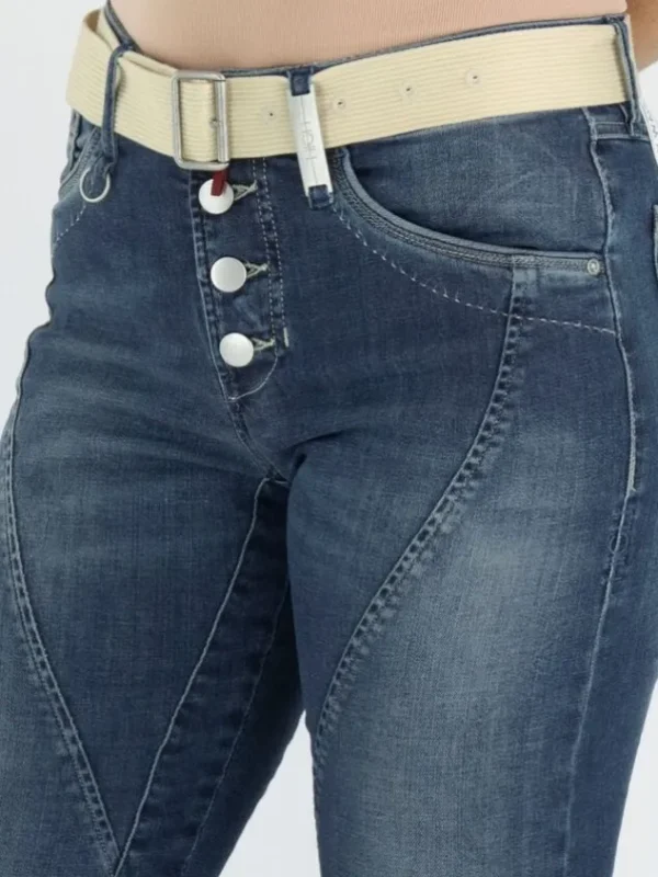 High jeans VESPA 702864 Blue