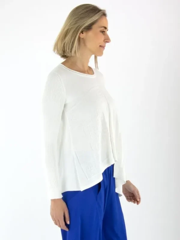High pullovers ARTISAN 751396 Cream White