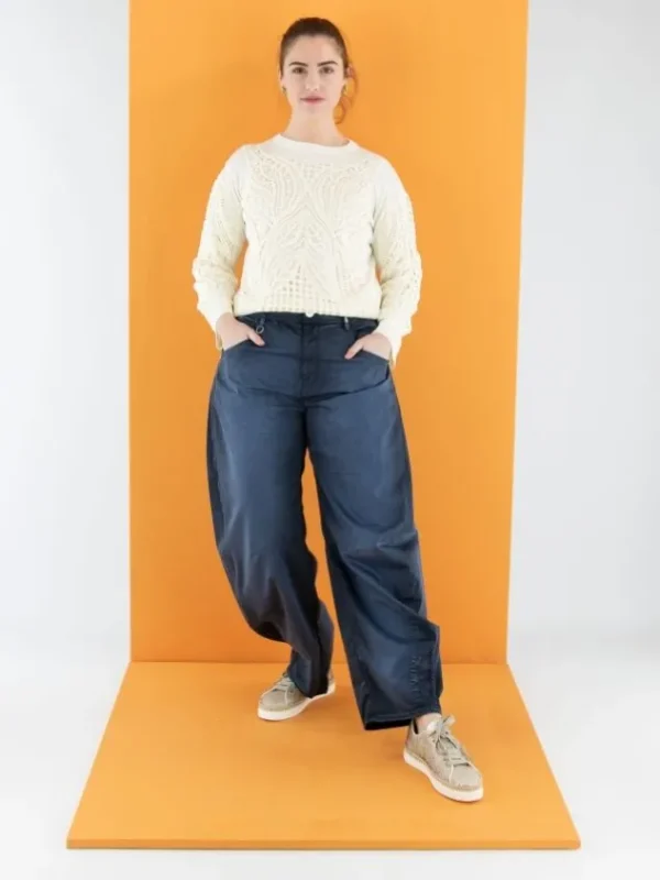 High pullovers COMMENDABLE 951023 Cream White