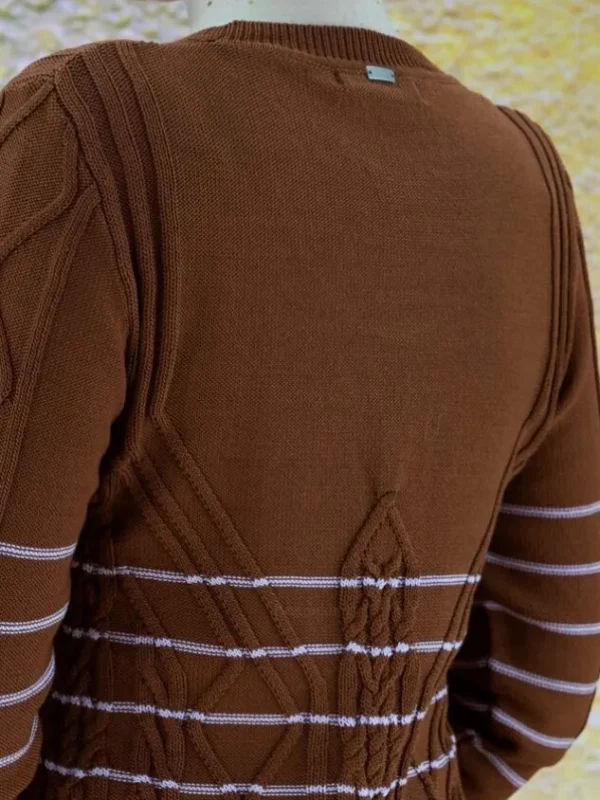 High pullovers REALIZE 751903 Brown