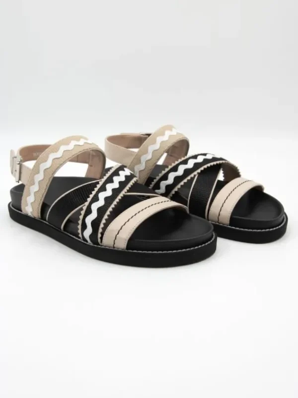 High sandals AMICABLE 991093 Beige