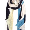 High scarves ARTWORK 990083 Blue