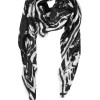 High scarves WINDING 990084 Black