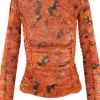 High shirts CHERISH S52230 Orange