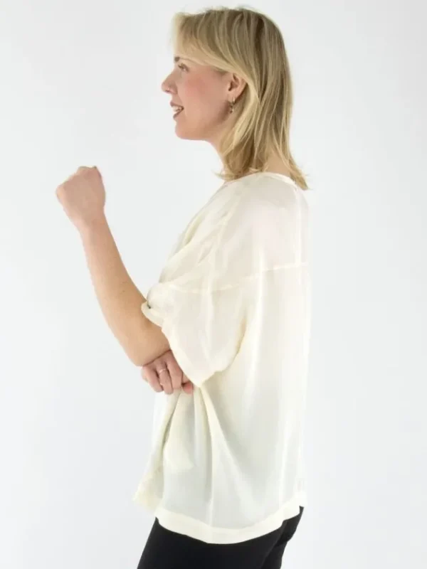 High shirts CURRIO 753300 Cream White