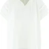 High shirts EMBRACE S52254 Cream White