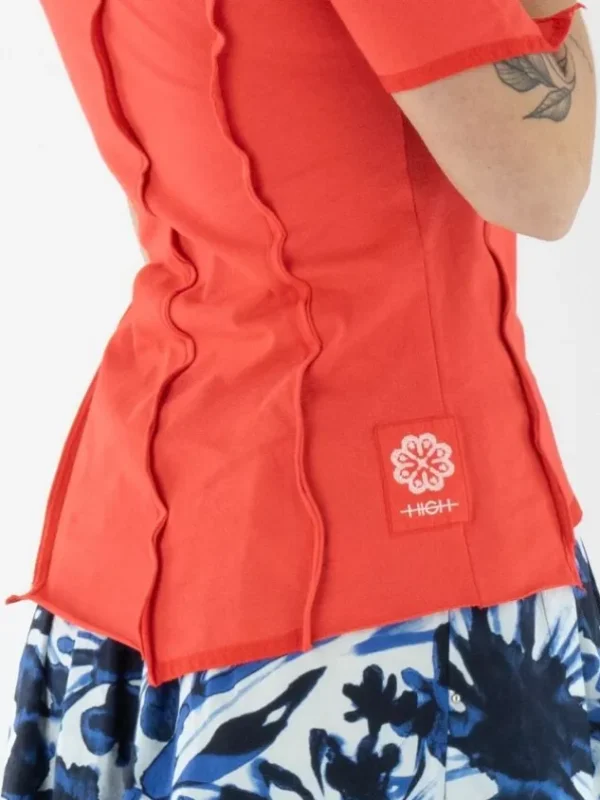 High shirts MAKE UP 752119 Red
