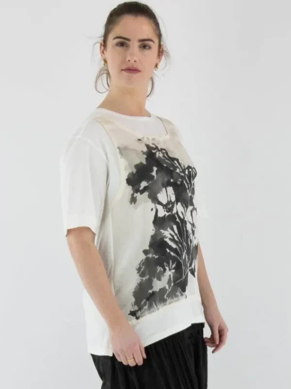 High shirts SEMBLANCE 952009 Cream White