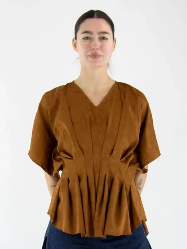 High shirts SHYNESS S52275 Cognac
