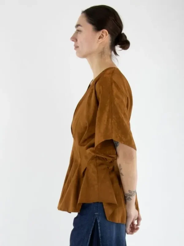 High shirts SHYNESS S52275 Cognac