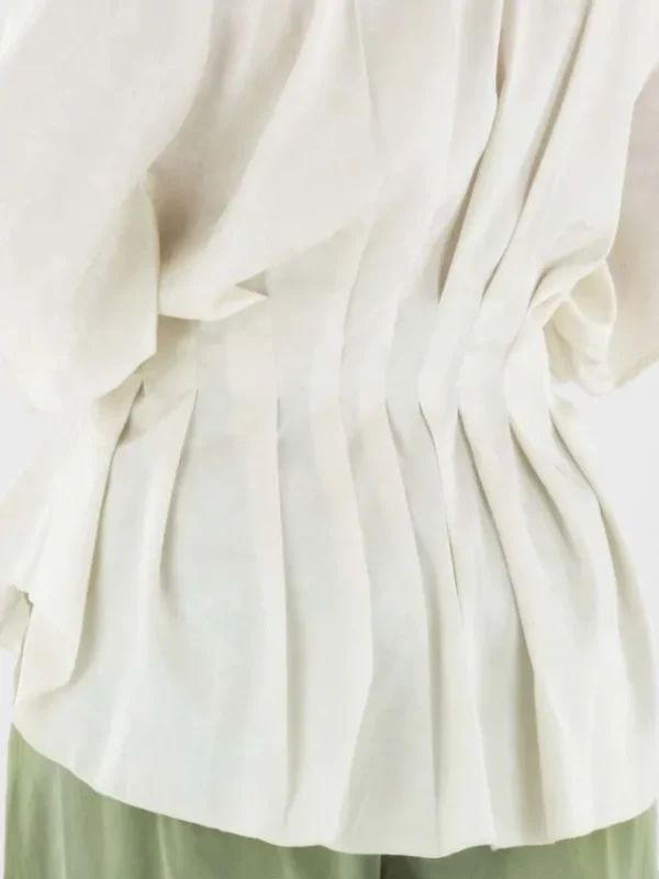 High shirts SHYNESS S52275 Cream White