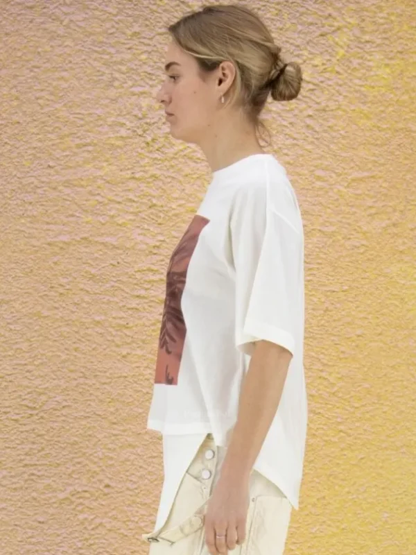 High shirts TEMPTING 752869 Cream White