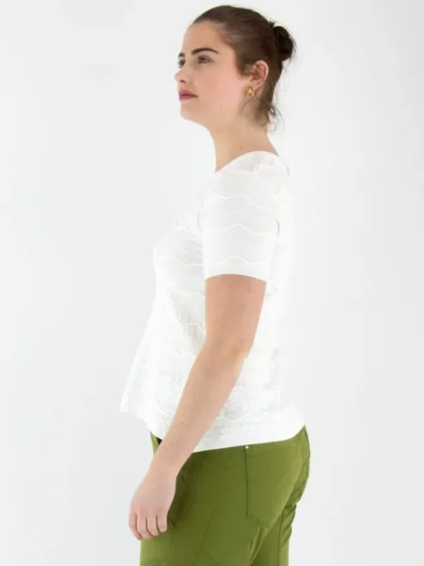 High shirts TWEET S51316 Cream White