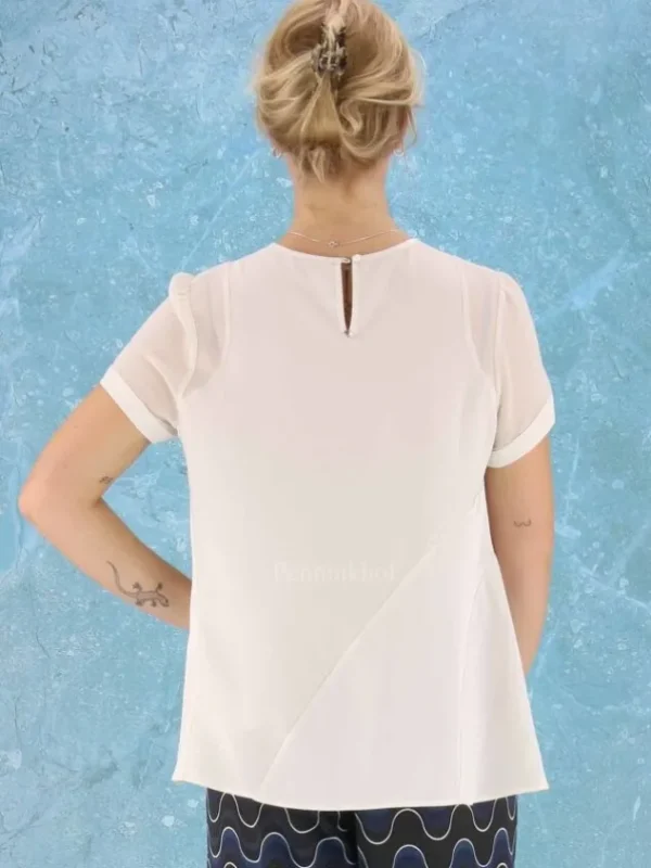 High shirts UPDATE S52214 Cream White