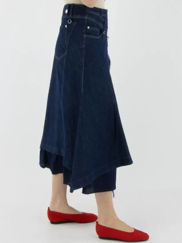 High skirts ASTONISHMENT 720457 Blue