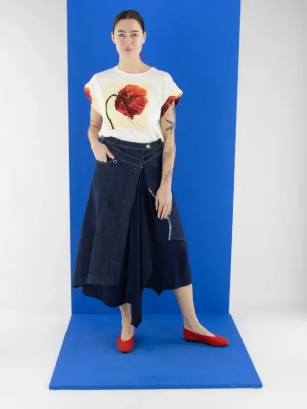 High skirts ASTONISHMENT 720457 Blue