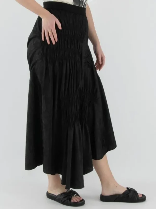 High skirts AUREOLE S20338 Black