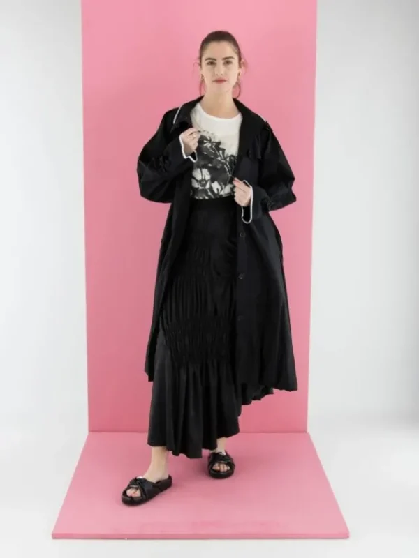 High skirts AUREOLE S20338 Black