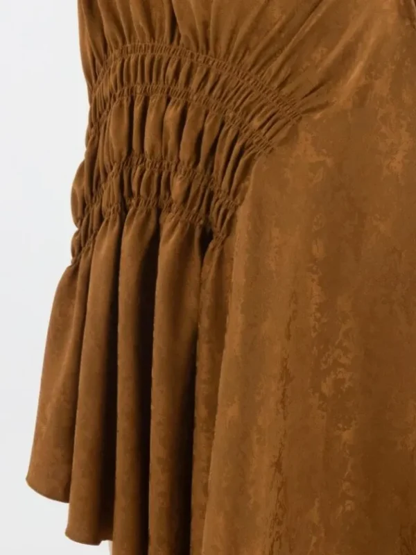High skirts AUREOLE S20338 Cognac