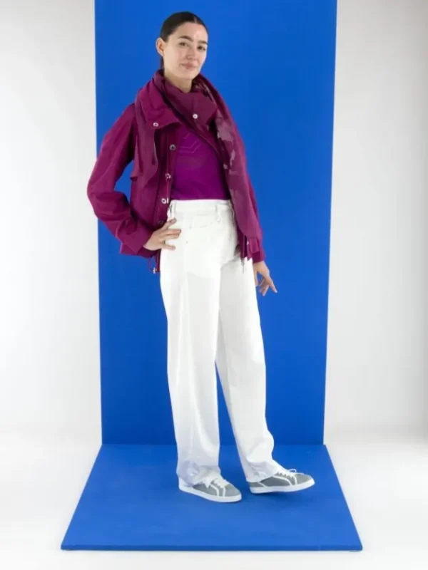 High trousers ADVANCED 702952 White