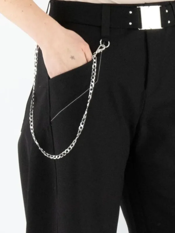 High trousers BUZZ S01807 Black