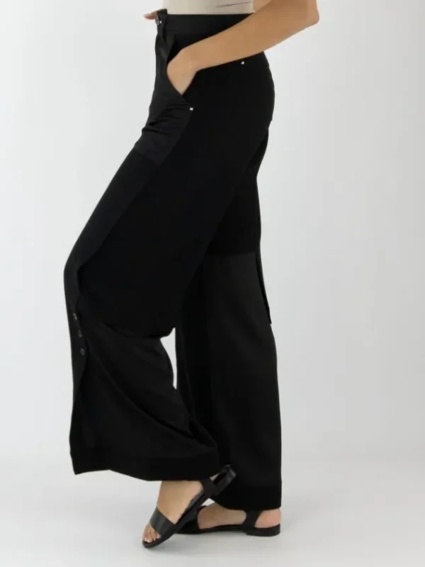 High trousers CONFIDENTIAL S01800 Black